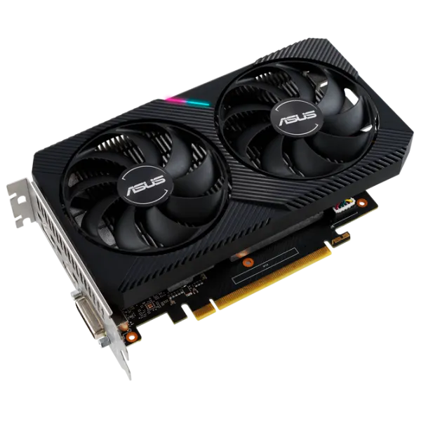 Видеокарта Asus GeForce GTX 1650 Dual Mini PCI Express x16 4.0 / 4 ГБ photo 8