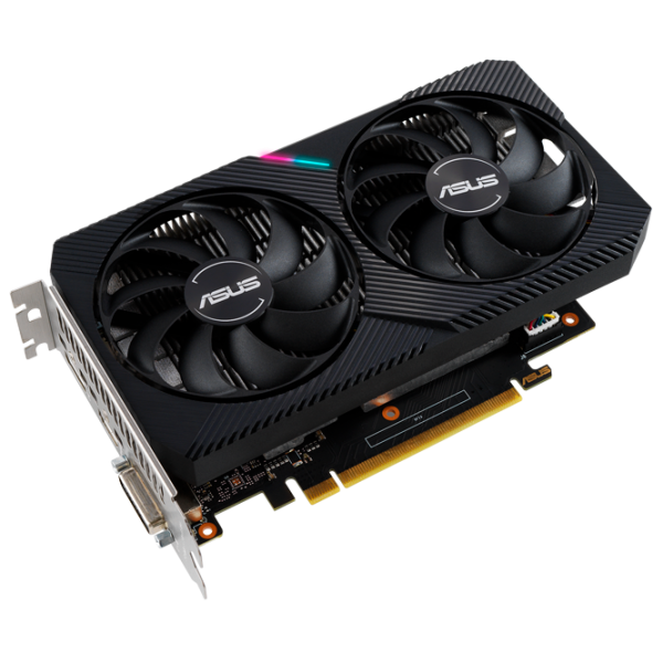 Видеокарта Asus GeForce GTX 1650 Dual Mini PCI Express x16 4.0 / 4 ГБ photo 8