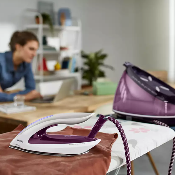 Fier de călcat Philips GC9315/ 30 Cu generator de aburi/ 2100 W/ Purple photo 5