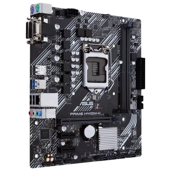 Материнская плата Asus PRIME H410M-K mATX/ Intel H410 photo 2 Материнская плата Asus PRIME H410M-K mATX/ Intel H410 photo 2