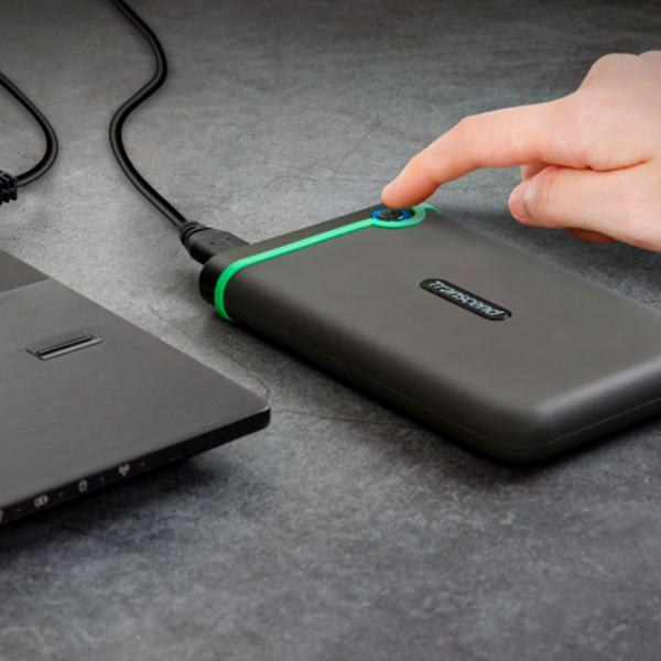 HDD Extern HDD Transcend StoreJet 25M3C 4 TB TS4TSJ25M3S/ Gray photo 4