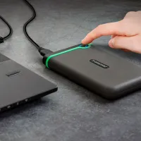 Внешний накопитель HDD Transcend StoreJet 25M3C 4 ТБ TS4TSJ25M3S / Серый photo 4