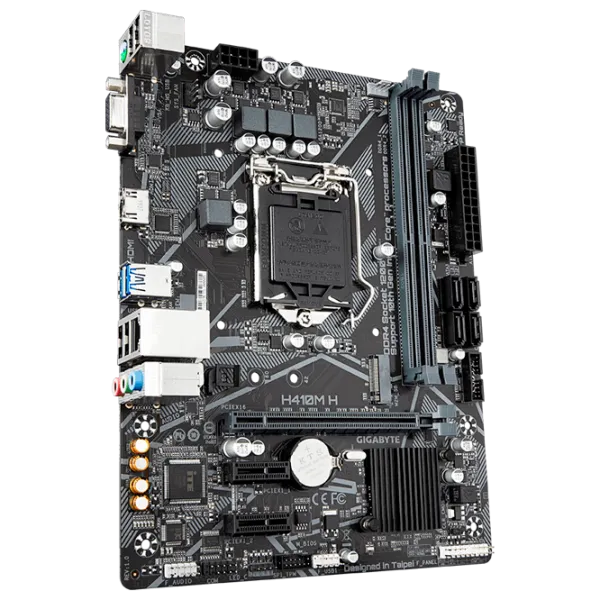 Placă de bază Gigabyte H410M H 1.0 Gaming/ Micro-ATX/ Intel H410 photo 2