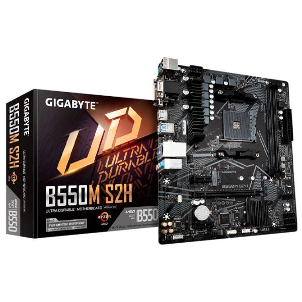 Placă de bază Gigabyte B550M S2H 1.0 mATX/ AMD B550 photo 5