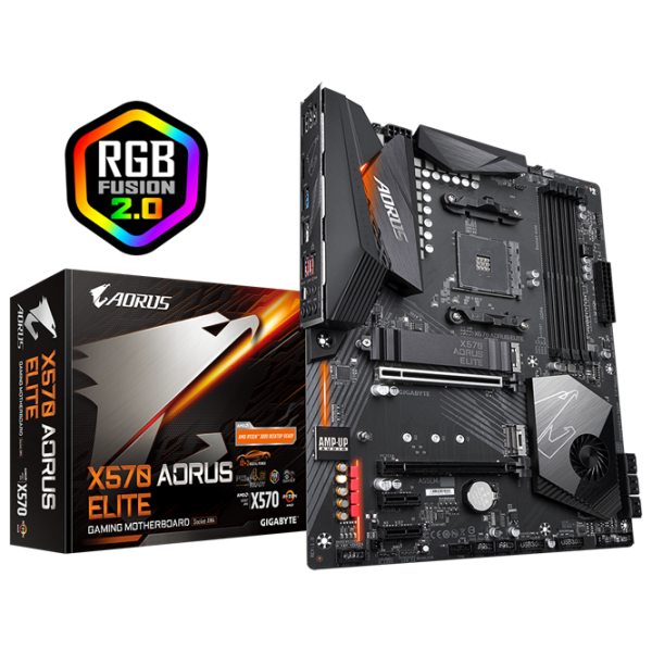 Placă de bază Gigabyte X570 AORUS ELITE 1.0 ATX/ AMD X570 photo 5