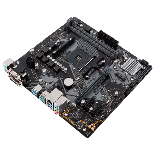 Placă de bază Asus B450M-K Gaming/ Micro-ATX/ AMD B450 photo 3