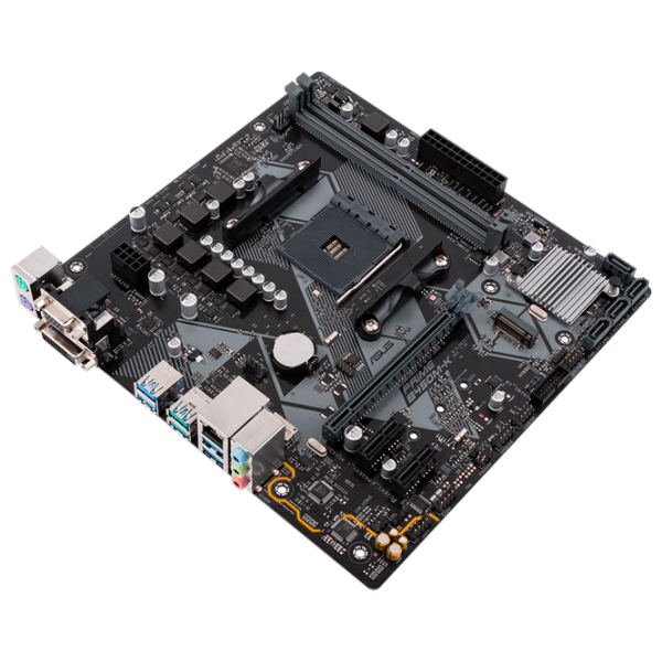 Placă de bază Asus B450M-K Gaming/ Micro-ATX/ AMD B450 photo 3