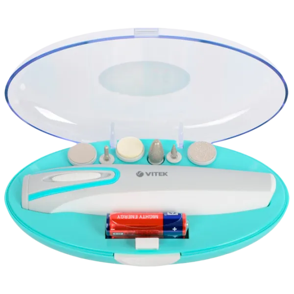 Set pentru manichiură și pedichiură Vitek VT-2212 White photo 2