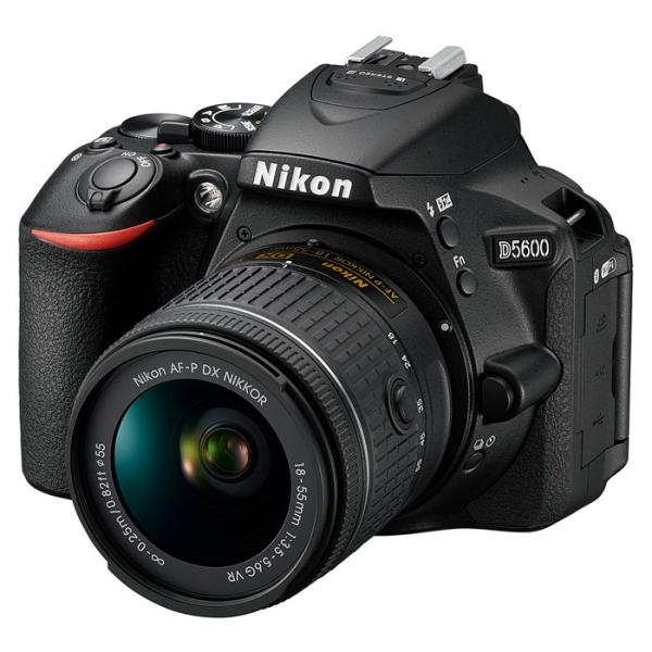 Cameră foto Nikon D5600 Kit CMOS/ Black photo 2
