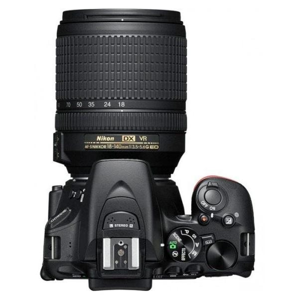 Cameră foto Nikon D5600 Kit CMOS/ Black photo 5
