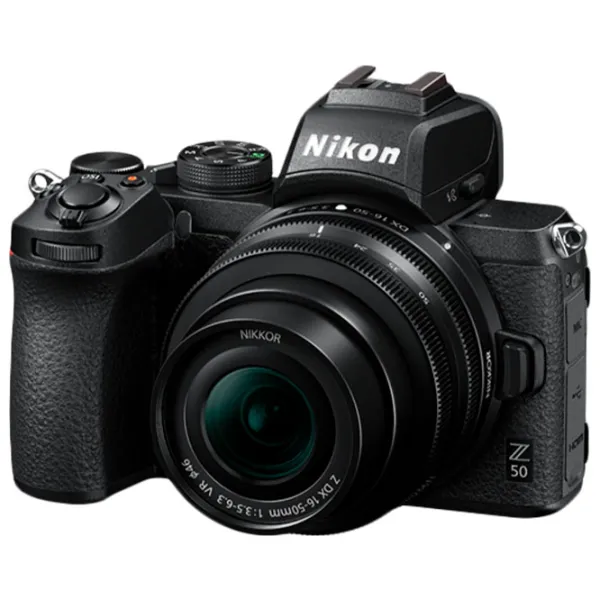 Cameră foto Nikon Z 50 Kit CMOS/ Black photo 2