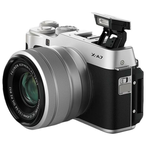 Cameră foto FujiFilm X-A7 Kit CMOS/ Silver photo 3