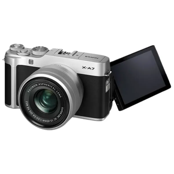 Cameră foto FujiFilm X-A7 Kit CMOS/ Silver photo 6