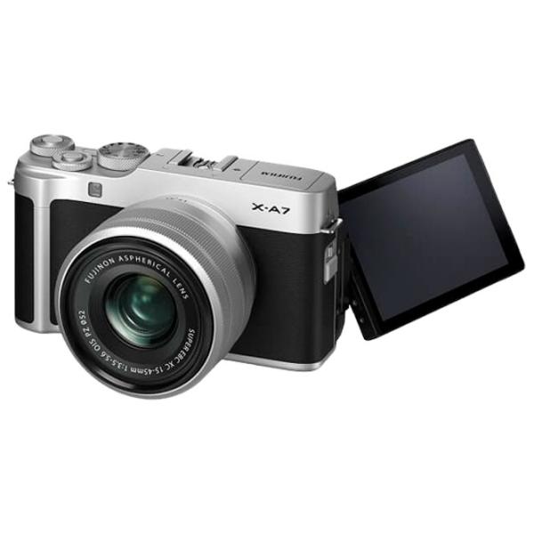 Cameră foto FujiFilm X-A7 Kit CMOS/ Silver photo 6