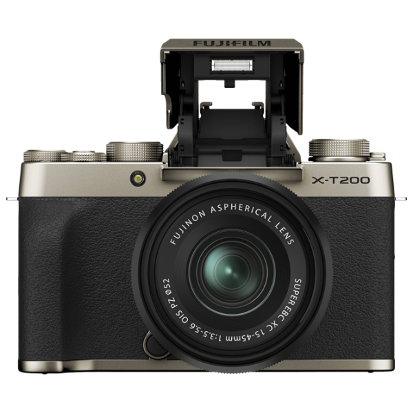 Cameră foto FujiFilm X-T200 Kit CMOS/ Gold photo 2