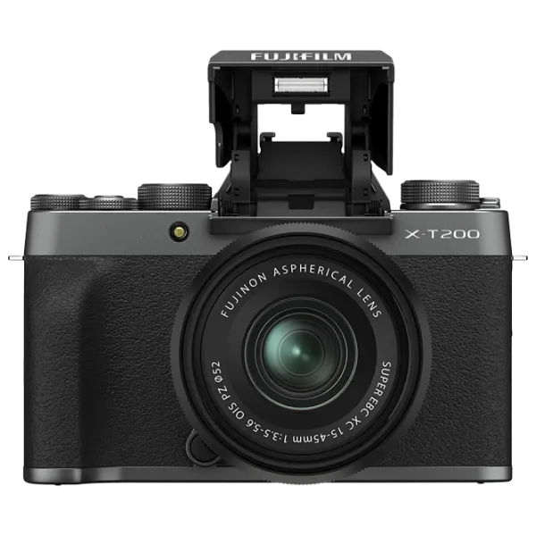 Cameră foto FujiFilm X-T200 Kit CMOS/ Silver photo 3