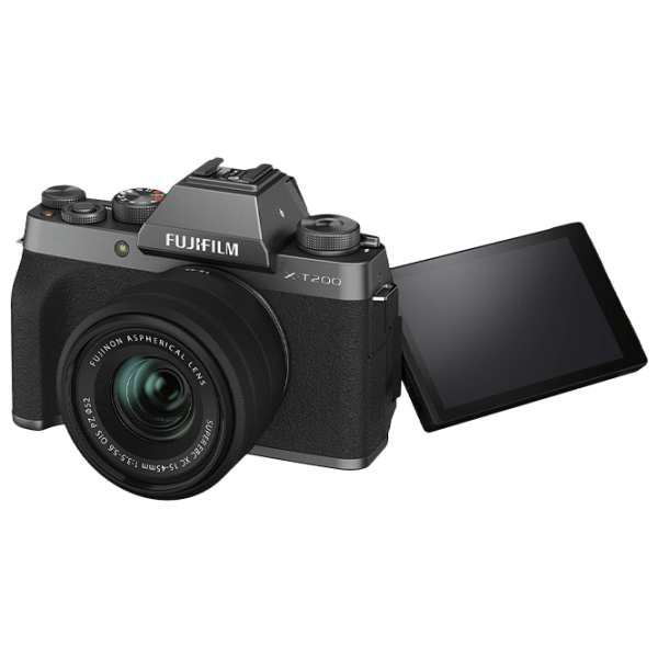 Cameră foto FujiFilm X-T200 Kit CMOS/ Silver photo 5