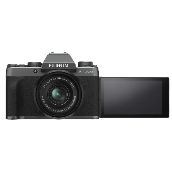Cameră foto FujiFilm X-T200 Kit CMOS/ Silver photo 7