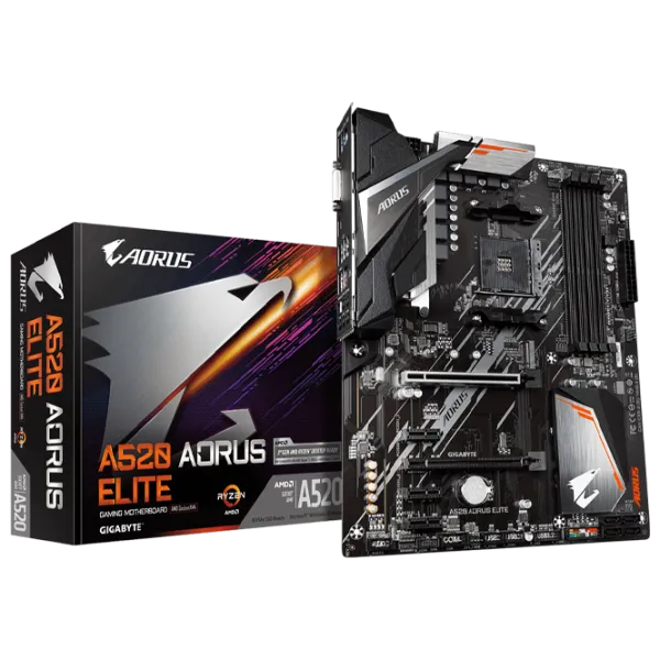 Placă de bază Gigabyte A520 AORUS ELITE 1.0 ATX/ AMD A520 photo 5