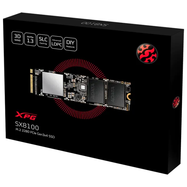 SSD ADATA XPG SX8100 512 ГБ M.2 photo 4