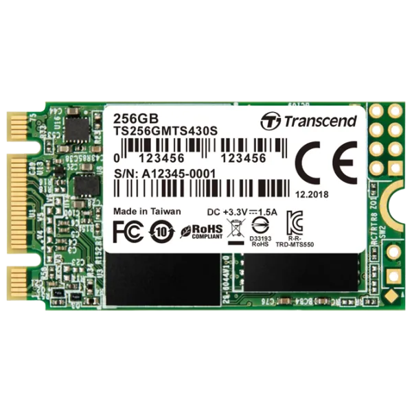 SSD Transcend TS256GMTS430S 256 ГБ M.2 photo 5