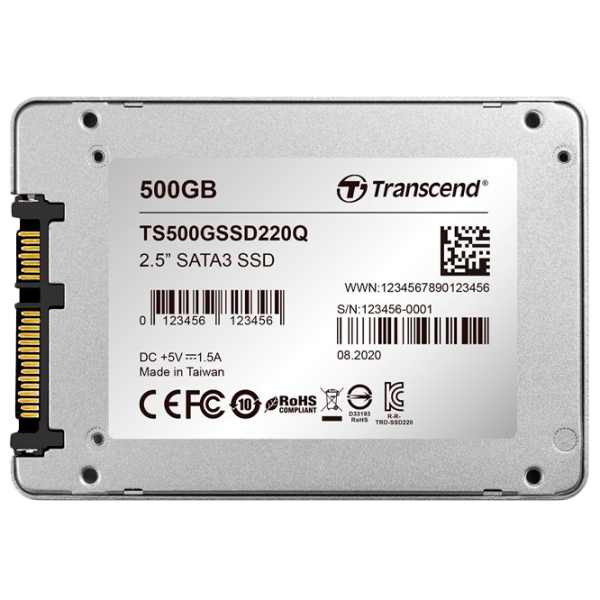SSD Transcend SSD220Q 500 ГБ 2.5'' photo 5