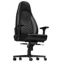 Scaun Gaming NOBLECHAIRS ICON White Black photo 2