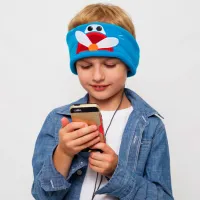 Căști Snuggly Rascals bentiță pentru copii Plane Blue Cu fir/ Pentru copii photo 4
