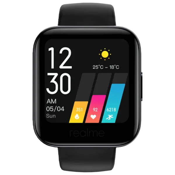 Ceas inteligent Realme Watch 1 1.4"/ Black photo 2