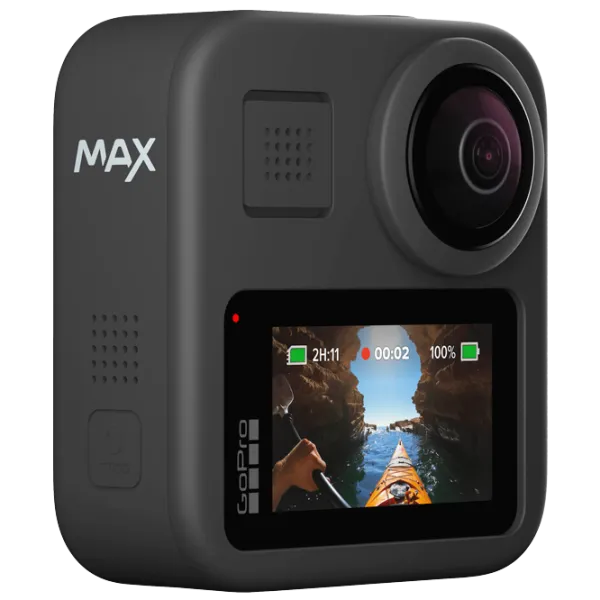 Экшн-камера GoPro MAX 16.60 МП / 1600 мАч / Черный photo 4 Экшн-камера GoPro MAX 16.60 МП / 1600 мАч / Черный photo 4