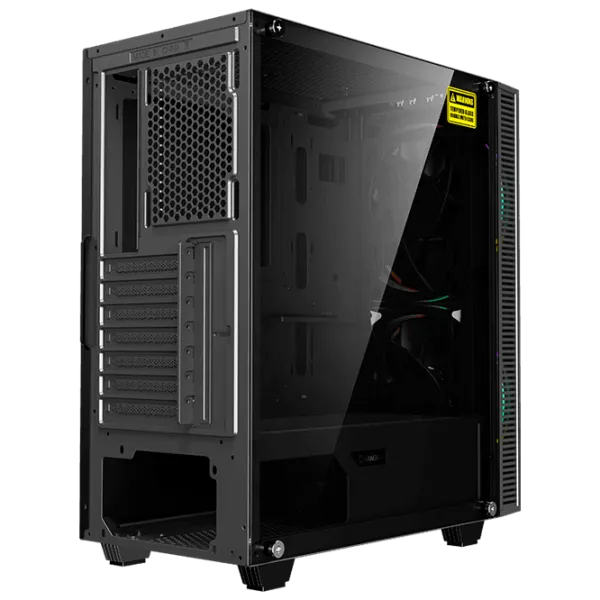 Carcasă Gamemax Black Hole Mid Tower / Black photo 4