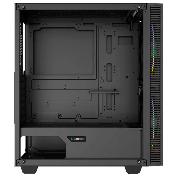 Carcasă Gamemax Black Hole Mid Tower / Black photo 5