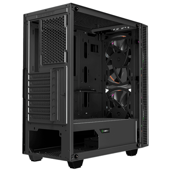 Carcasă Gamemax Black Hole Mid Tower / Black photo 8