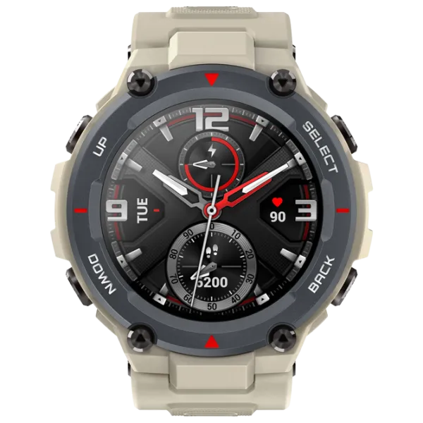 Ceas inteligent Amazfit T-Rex 1.3"/ Khaki Gray photo 4