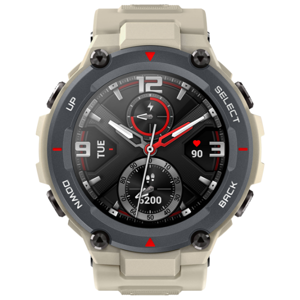 Ceas inteligent Amazfit T-Rex 1.3"/ Khaki Gray photo 4