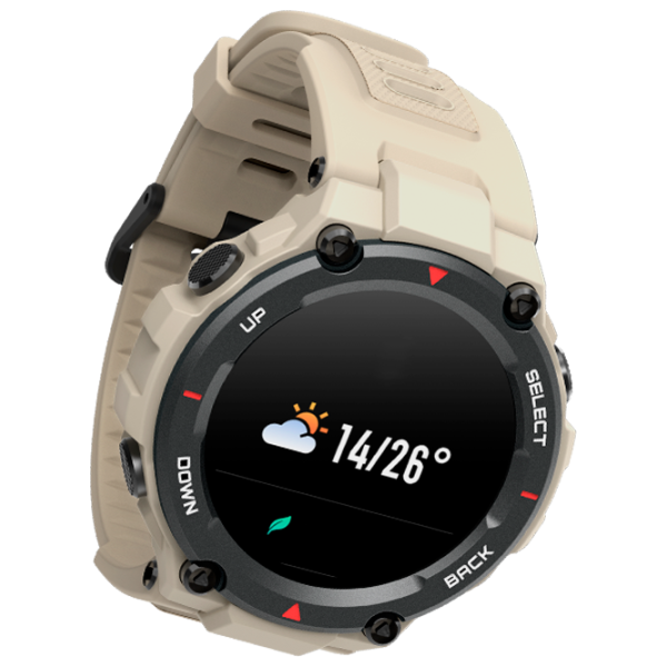 Ceas inteligent Amazfit T-Rex 1.3"/ Khaki Gray photo 5