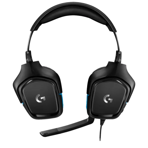 Наушники Logitech G432 Синий Черный Проводная/ Игровой photo 3