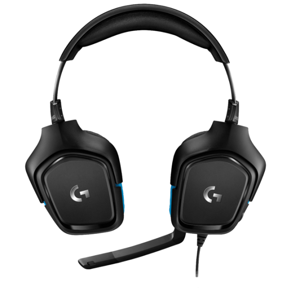 Наушники Logitech G432 Синий Черный Проводная/ Игровой photo 3