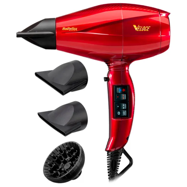 Uscător de păr Babyliss 6750DE 2200 W / Red photo 2 Uscător de păr Babyliss 6750DE 2200 W / Red photo 2