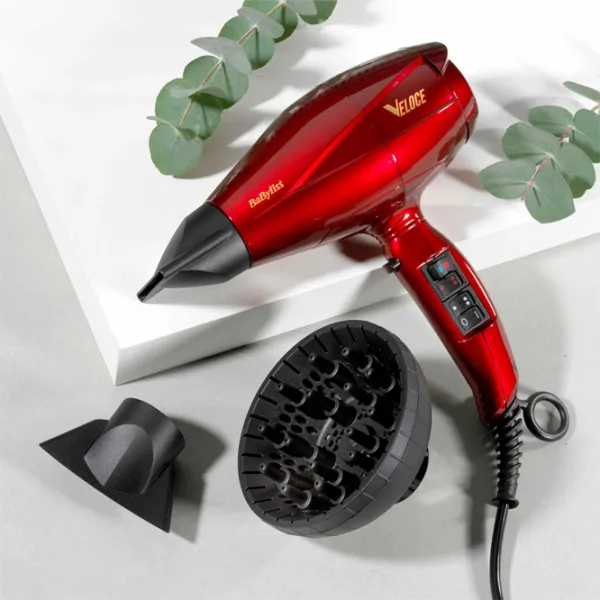 Uscător de păr Babyliss 6750DE 2200 W / Red photo 6 Uscător de păr Babyliss 6750DE 2200 W / Red photo 6
