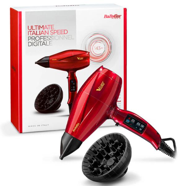 Uscător de păr Babyliss 6750DE 2200 W / Red photo 7 Uscător de păr Babyliss 6750DE 2200 W / Red photo 7