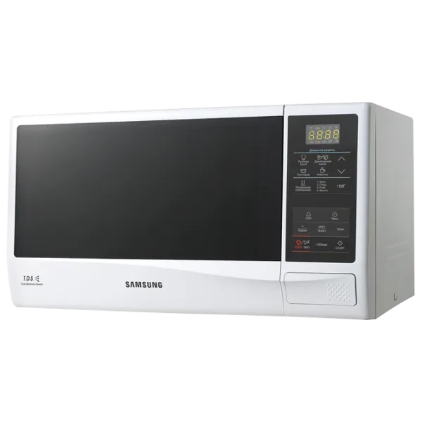 Микроволновая печь Samsung ME83KRW-2/ BW Отдельно стоящий/ 800 Вт/ Белый photo 2