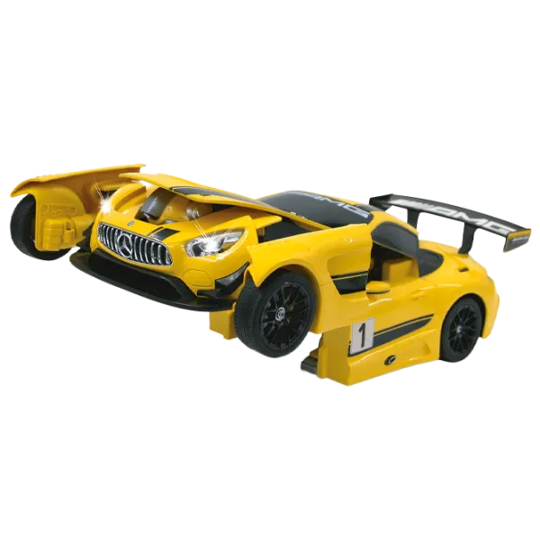 Mașină-transformer Rastar Mercedes AMG GT3 74800 8.2 km/ h/ 2.4 GHz/ Yellow photo 5