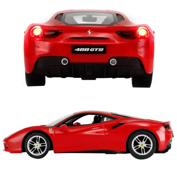 Mașină Rastar Ferrari 488 GTB & VR Glasses 79800 Red photo 4
