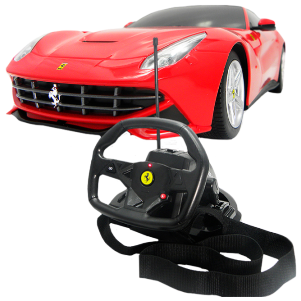 Mașină Rastar Ferrari F12 53500-10 9 km/h / 2.4 GHz / Red photo 5