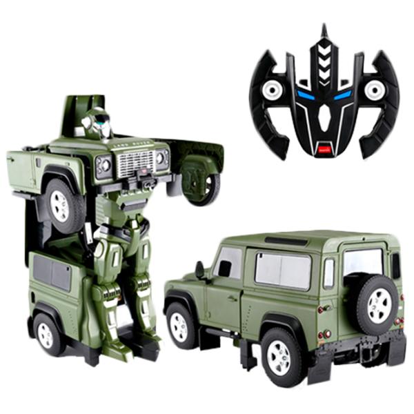 Mașină Rastar Transformers Land Rover Defender 76400 10 km/ h/ 2.4 GHz/ Green photo 2 Mașină Rastar Transformers Land Rover Defender 76400 10 km/ h/ 2.4 GHz/ Green photo 2