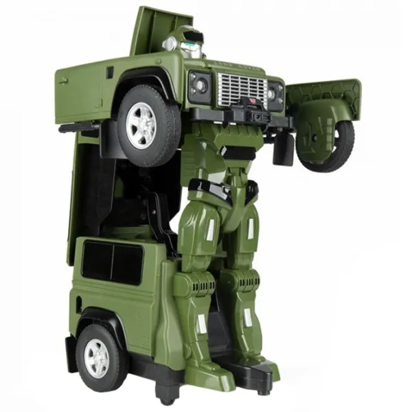 Mașină Rastar Transformers Land Rover Defender 76400 10 km/ h/ 2.4 GHz/ Green photo 6 Mașină Rastar Transformers Land Rover Defender 76400 10 km/ h/ 2.4 GHz/ Green photo 6