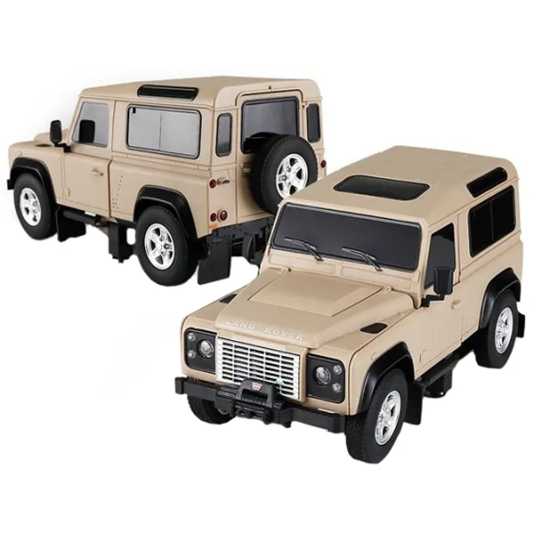 Машинка Rastar Transformers Land Rover Defender 76400 10 км/ ч/ 2.4 ГГц/ Желтый photo 2 Машинка Rastar Transformers Land Rover Defender 76400 10 км/ ч/ 2.4 ГГц/ Желтый photo 2