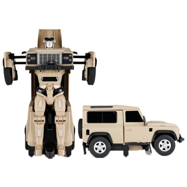 Машинка Rastar Transformers Land Rover Defender 76400 10 км/ ч/ 2.4 ГГц/ Желтый photo 3 Машинка Rastar Transformers Land Rover Defender 76400 10 км/ ч/ 2.4 ГГц/ Желтый photo 3