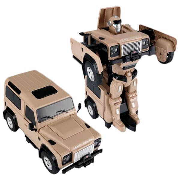 Машинка Rastar Transformers Land Rover Defender 76400 10 км/ ч/ 2.4 ГГц/ Желтый photo 4 Машинка Rastar Transformers Land Rover Defender 76400 10 км/ ч/ 2.4 ГГц/ Желтый photo 4